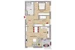 Etagenwohnung Leonberg - 3 Zimmer, 78 m&sup2;, 1.465&euro; | Angebot:23712512