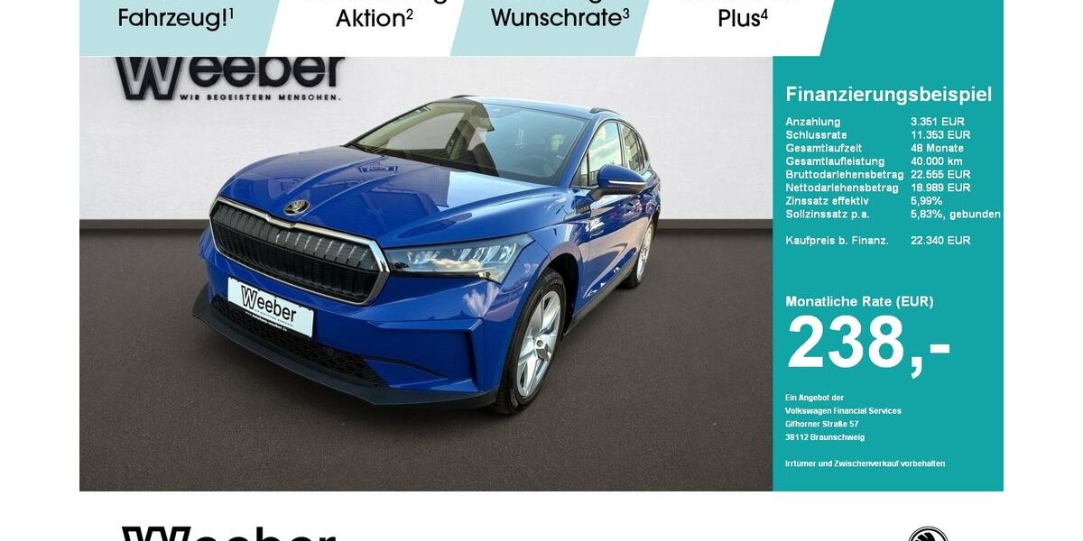 Skoda Enyaq 22.753 km 22.340 &euro; Weil der Stadt 71263
