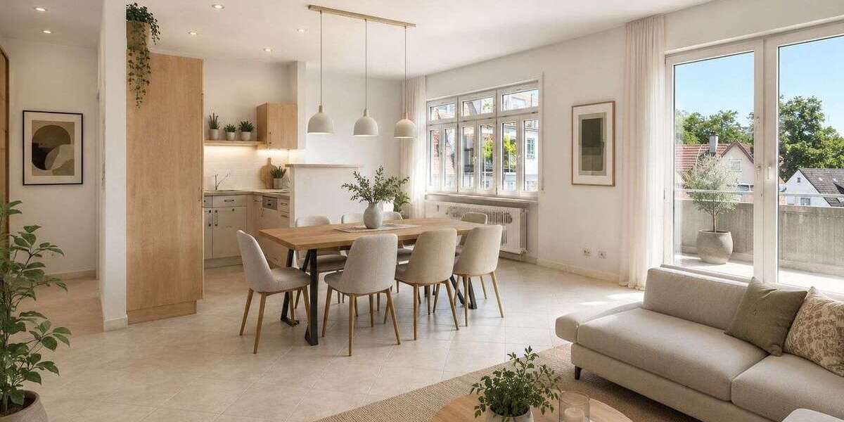 Etagenwohnung Esslingen a. N. - 2 Zimmer, 76 m&sup2;, 1.050&euro; | Angebot:26940807