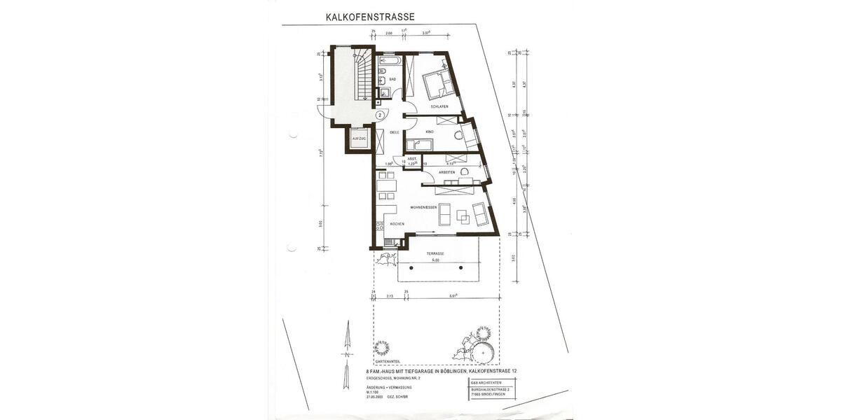 Erdgeschoßwohnung Böblingen - 5 Zimmer, 98 m&sup2;, 430.000&euro; | Angebot:26840340