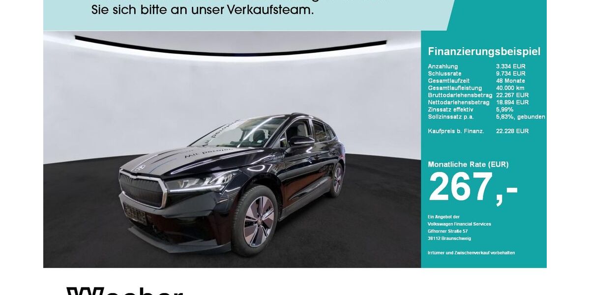 Skoda Enyaq 42.080 km 22.228 &euro; Weil der Stadt 71263