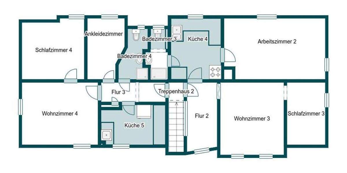 Mehrfamilienhaus, Wohnhaus Stuttgart Heumaden - 9 Zimmer, 154 m&sup2;, 398.000&euro; | Angebot:25718008