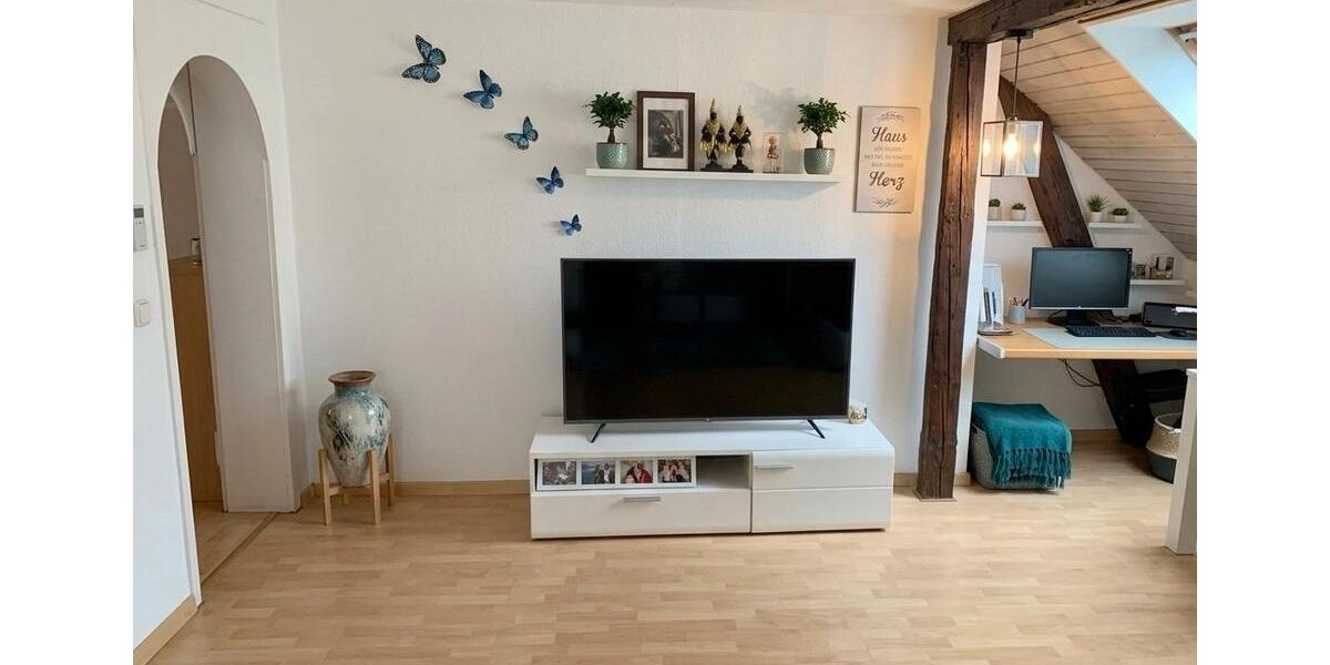 Dachgeschoßwohnung Ludwigsburg - 1 Zimmer, 55 m&sup2;, 1.100&euro; | Angebot:26089157