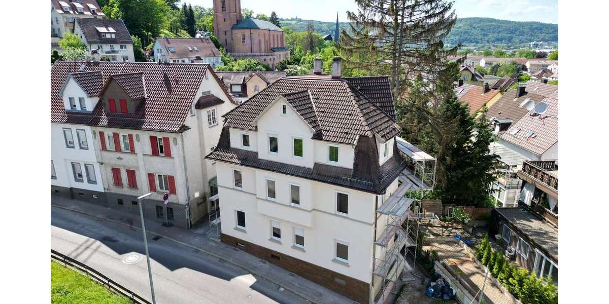Frisch sanierte 3-Zimmer-Wohnung mit moderner Einbauküche - Erdgeschoßwohnung Esslingen Pliensauvorstadt | Angebot:27226779