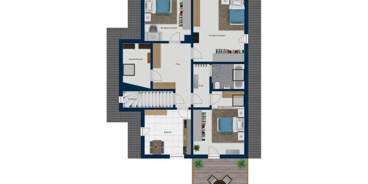 Einfamilienhaus Stuttgart Heumaden - 7 Zimmer, 162 m&sup2;, 890.000&euro; | Angebot:25690122