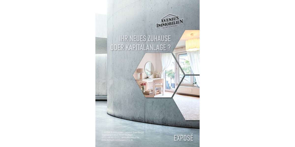 Etagenwohnung Stuttgart Hedelfingen - 1 Zimmer, 39 m&sup2;, 150.000&euro; | Angebot:27231174