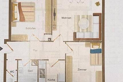 Wohnung Korntal-Münchingen Münchingen - 3 Zimmer, 72 m&sup2;, 1.460&euro; | Angebot:25922237