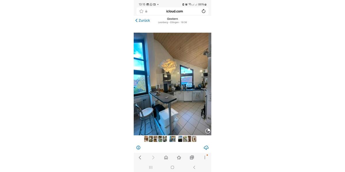 Dachgeschoßwohnung Leonberg - 2 Zimmer, 56 m&sup2;, 950&euro; | Angebot:27570579