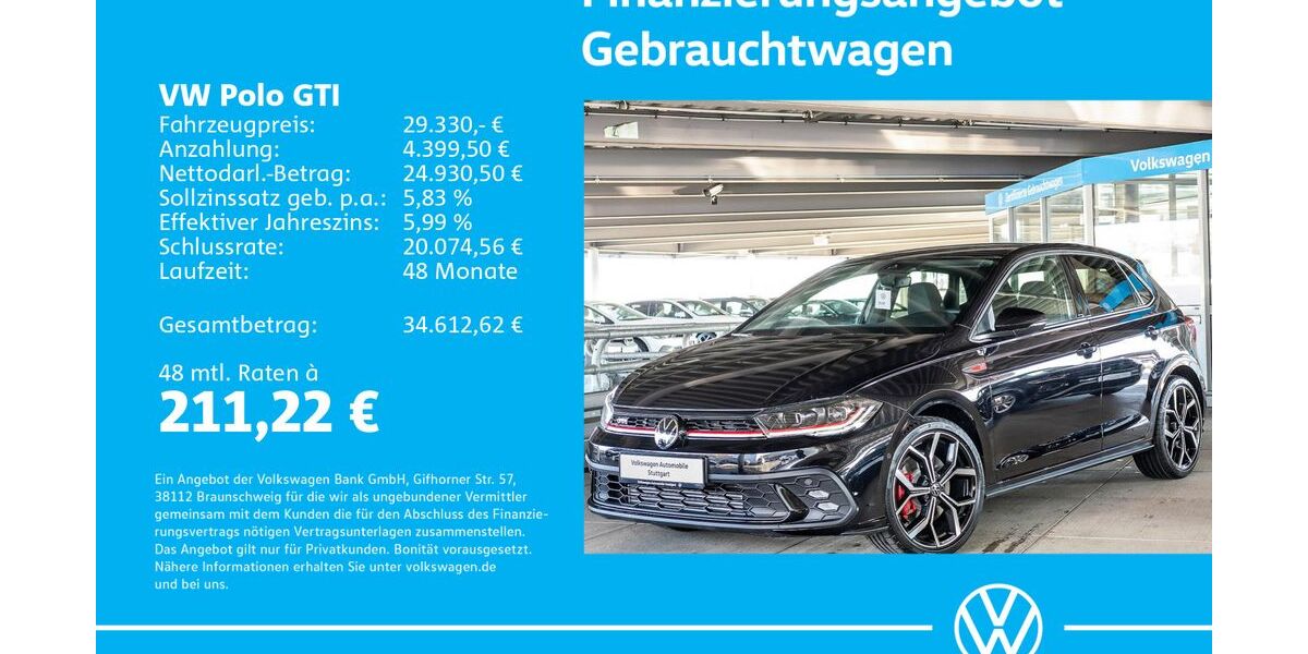 VW Polo 1.505 km 29.130 &euro; Stuttgart-Wangen 70188