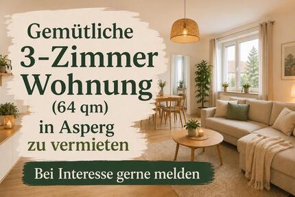 Wohnung Asperg - 3 Zimmer, 64 m&sup2;, 950&euro; | Angebot:26357731