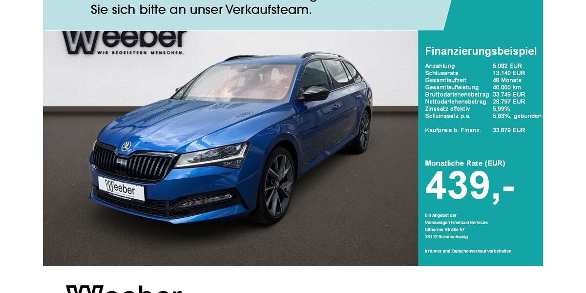 Skoda Superb 47.377 km 33.769 &euro; Weil der Stadt 71263