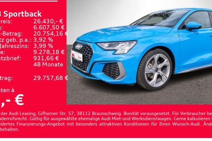 Audi A3 19.990 km 26.430 &euro; Heilbronn 74074