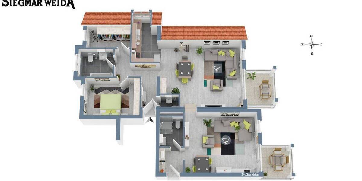 Etagenwohnung Kernen im Remstal Stetten - 5 Zimmer, 140 m&sup2;, 695.000&euro; | Angebot:26931257