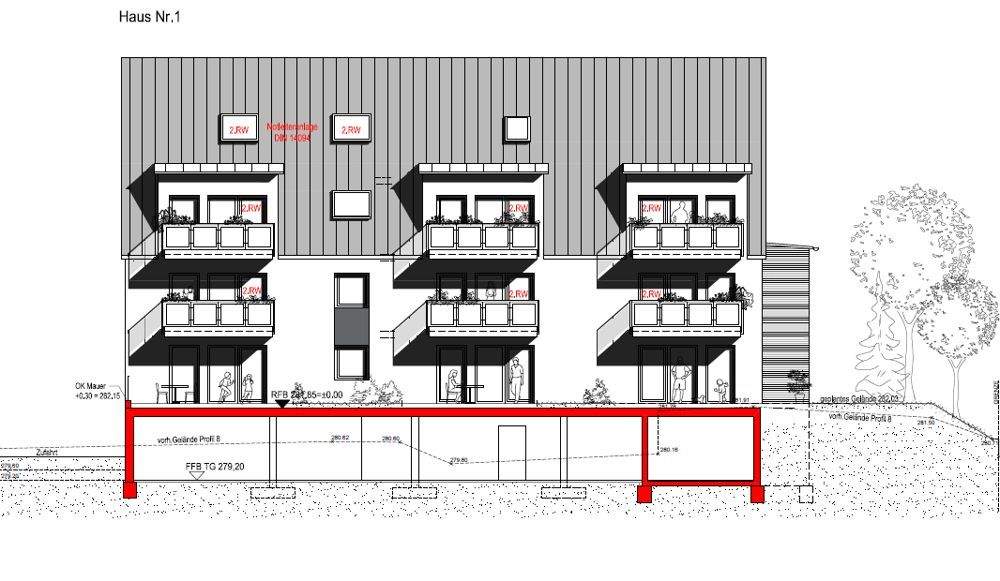 Etagenwohnung Hochdorf - 3 Zimmer, 84 m&sup2;, 399.000&euro; | Angebot:25738570