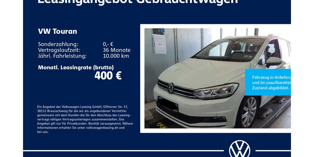 VW Touran 34.721 km 28.530 &euro; Stuttgart-Wangen 70188