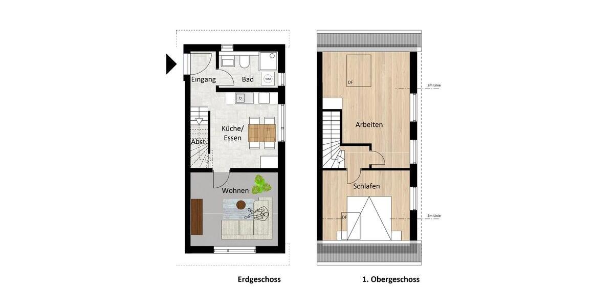 Maisonettenwohnung Reichenbach an der Fils - 3 Zimmer, 55 m&sup2;, 650&euro; | Angebot:25350370