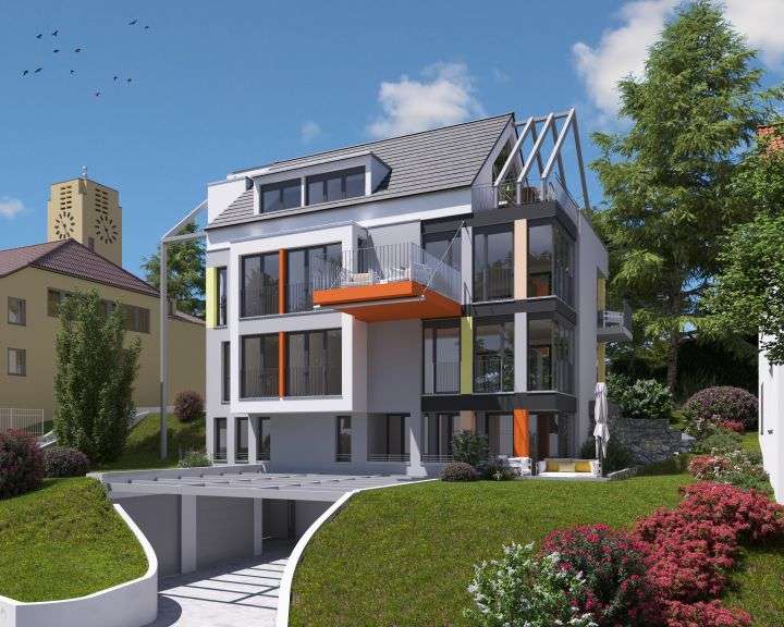 Etagenwohnung Stuttgart Sillenbuch - 3 Zimmer, 102 m&sup2;, 2.200&euro; | Angebot:24824063