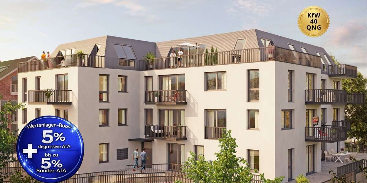 Etagenwohnung Asperg - 4 Zimmer, 66 m&sup2;, 431.900&euro; | Angebot:23784408