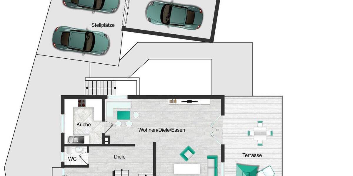 Doppelhaushälfte Sindelfingen Maichingen - 5 Zimmer, 140 m&sup2;, 695.000&euro; | Angebot:26787383