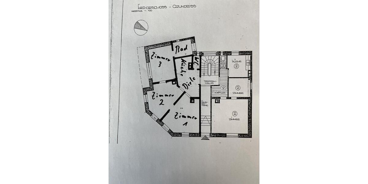 Hochparterre Stuttgart Stuttgart-Süd - 3 Zimmer, 70 m&sup2;, 289.000&euro; | Angebot:26913694