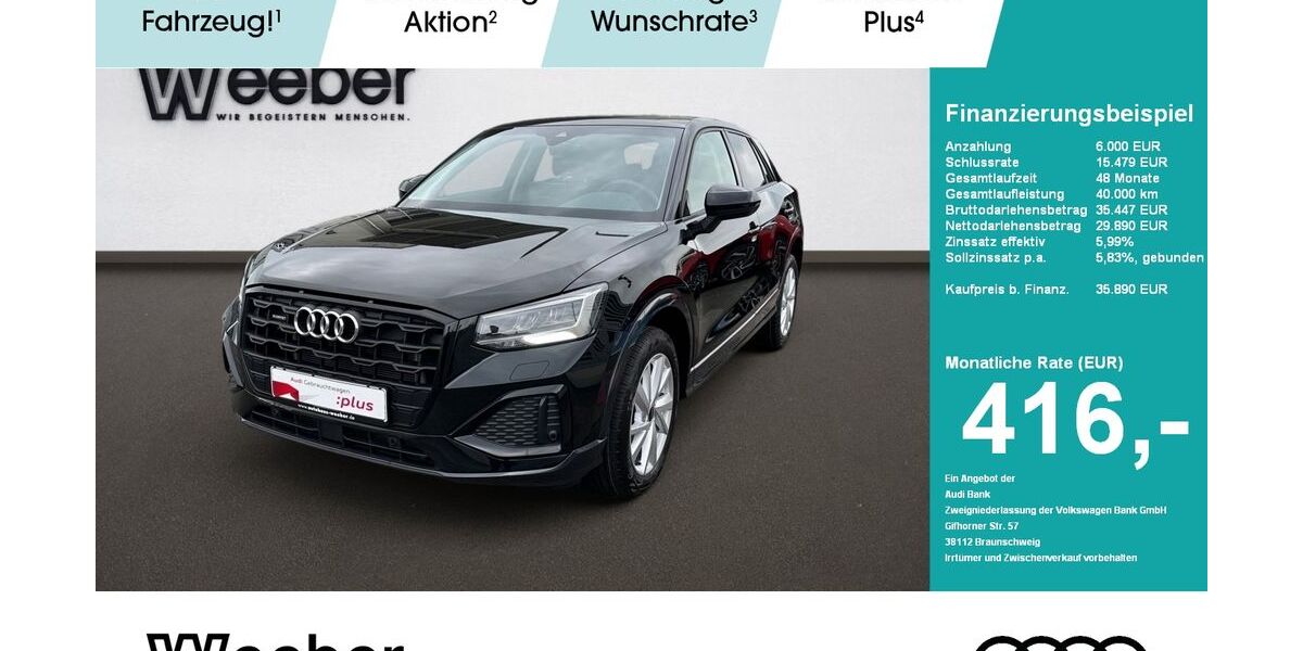 Audi Q2 28.980 km 30.479 &euro; Weil der Stadt 71263