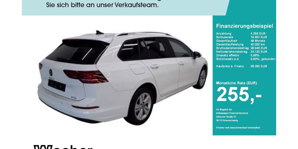 VW Golf 11.818 km 28.390 &euro; Weil der Stadt 71263