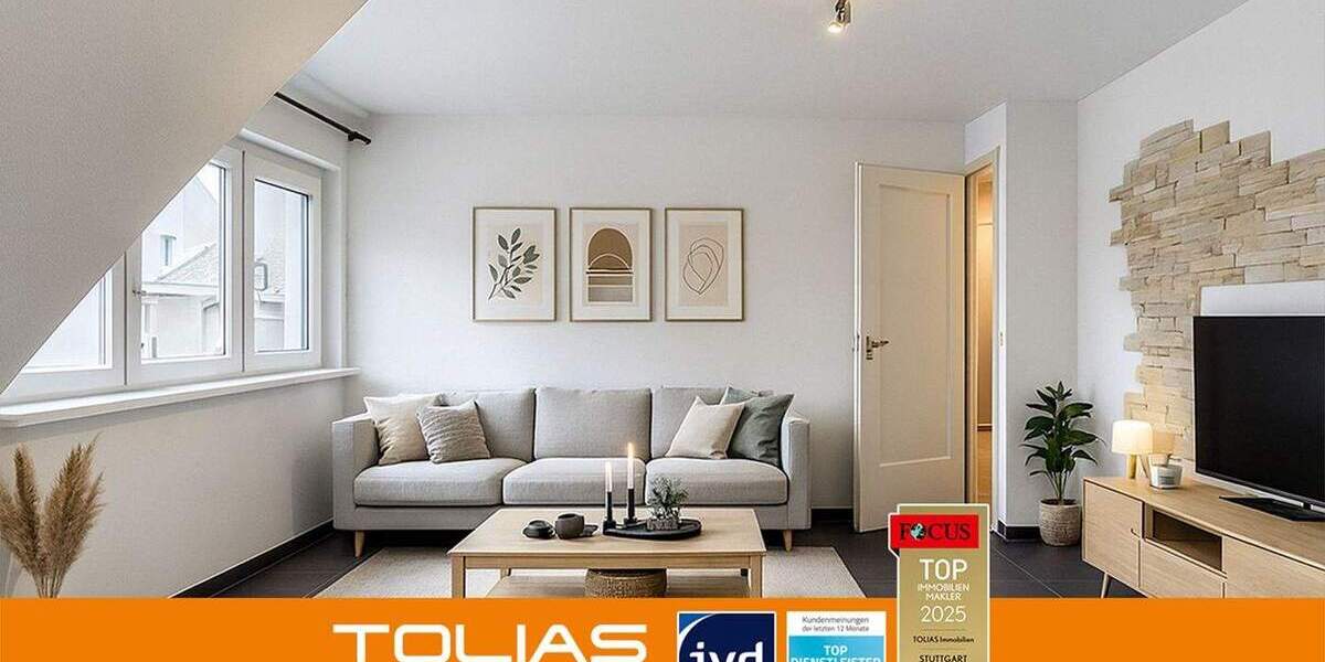 Etagenwohnung Stuttgart Stammheim - 3 Zimmer, 63 m&sup2;, 240.000&euro; | Angebot:25797657