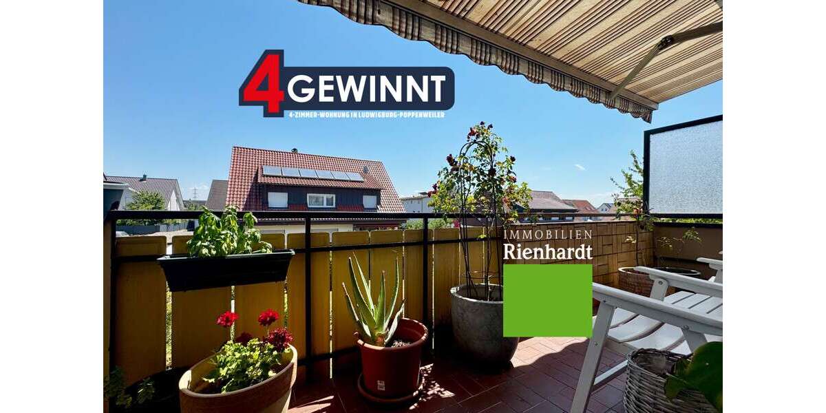 Etagenwohnung Ludwigsburg / Poppenweiler Poppenweiler - 4 Zimmer, 86 m&sup2;, 238.000&euro; | Angebot:27230751