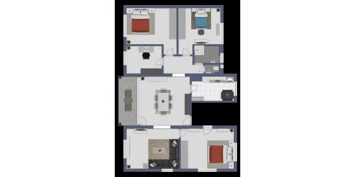 Etagenwohnung Ludwigsburg Hoheneck - 5.5 Zimmer, 135 m&sup2;, 1.650&euro; | Angebot:26477081