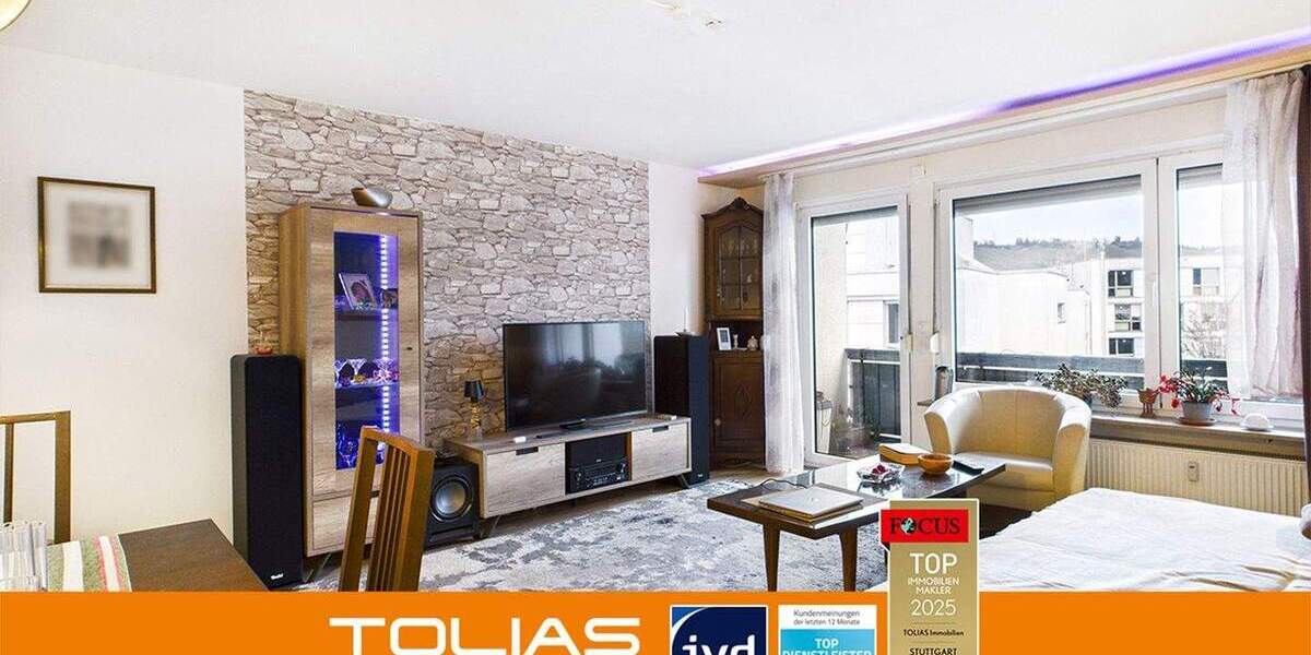 Etagenwohnung Stuttgart Untertürkheim - 3 Zimmer, 75 m&sup2;, 299.000&euro; | Angebot:25770413