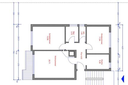 Wohnung Ludwigsburg - 3 Zimmer, 67 m&sup2;, 269.000&euro; | Angebot:26375432