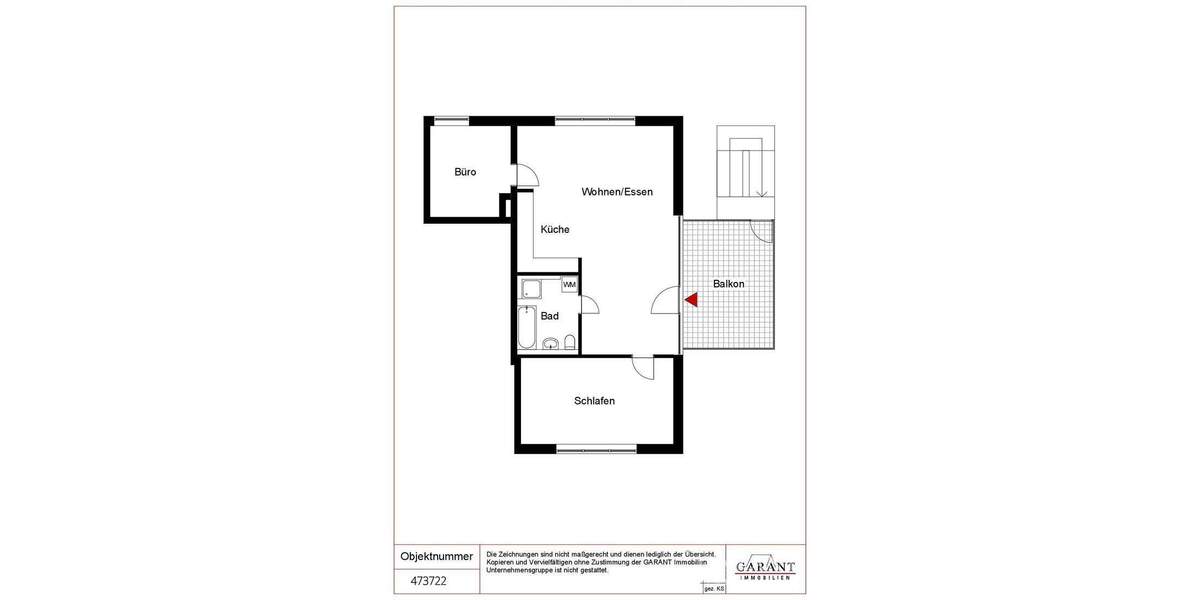 Etagenwohnung Friolzheim - 3 Zimmer, 90 m&sup2;, 1.150&euro; | Angebot:25707608