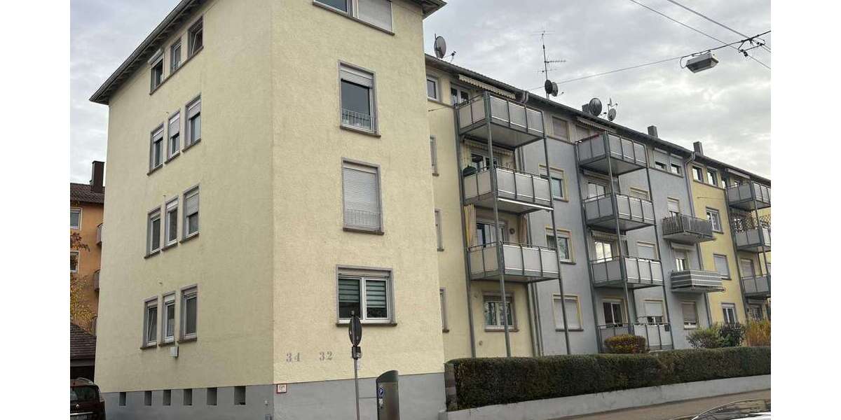 Etagenwohnung Stuttgart Bad Cannstatt - 3 Zimmer, 64 m&sup2;, 238.500&euro; | Angebot:24560565