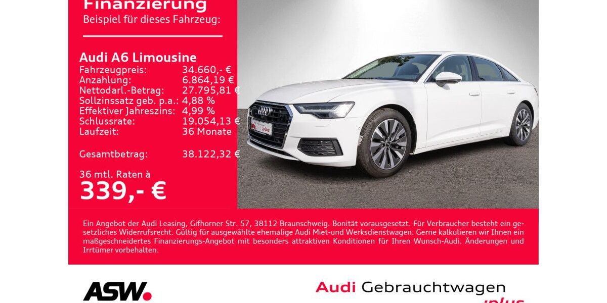 Audi A6 85.675 km 34.660 &euro; Heilbronn 74074