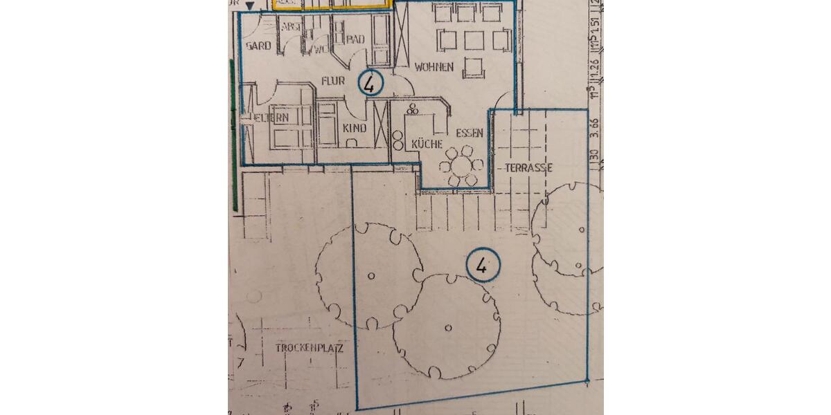 Erdgeschoßwohnung Winnenden - 3.5 Zimmer, 84 m&sup2;, 399.000&euro; | Angebot:26408553