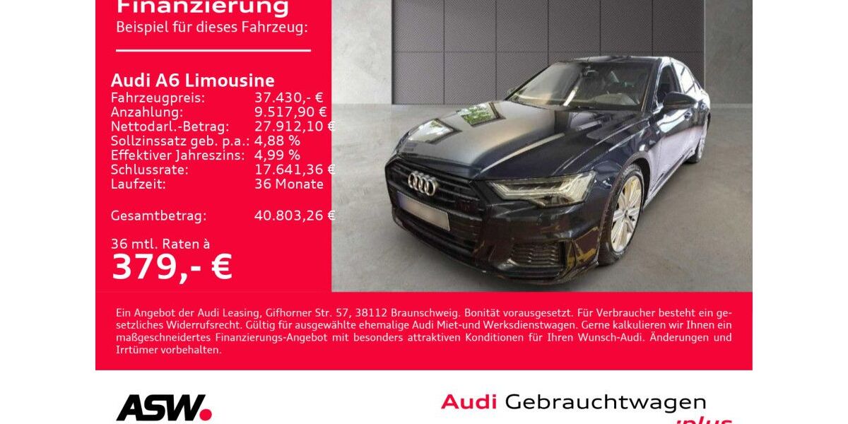 Audi A6 96.800 km 37.430 &euro; Heilbronn 74074