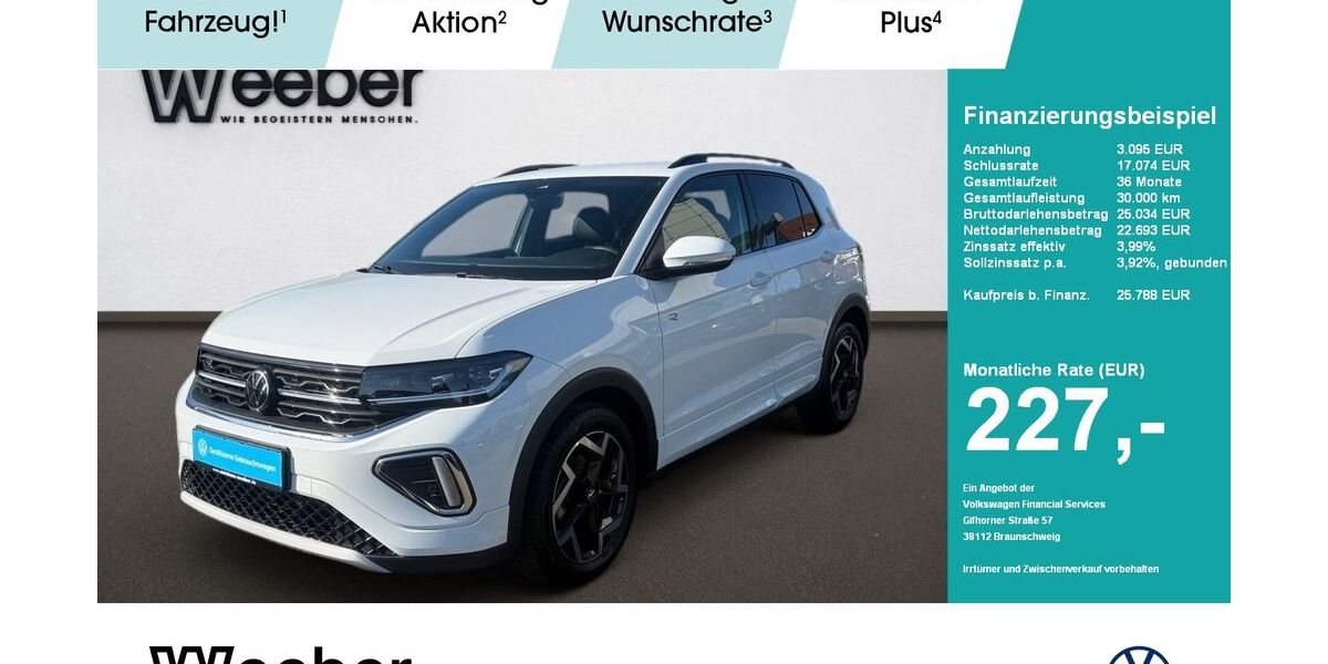VW T-Cross 5.384 km 25.788 &euro; Weil der Stadt 71263