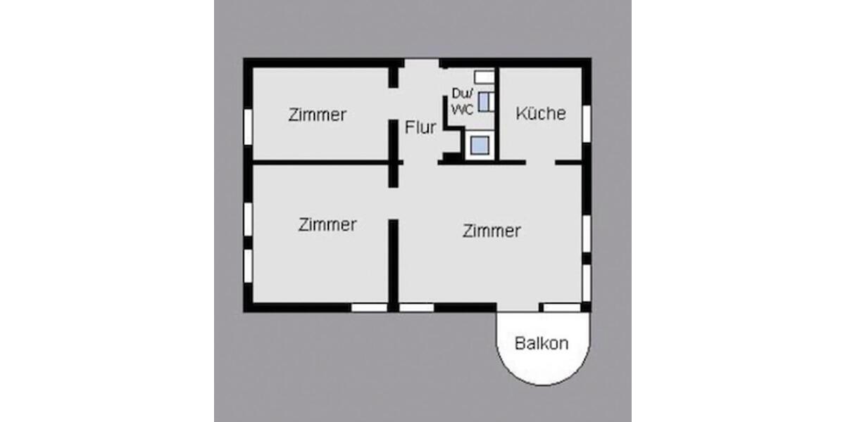 Erdgeschoßwohnung Stuttgart Stuttgart-Süd - 3 Zimmer, 54 m&sup2;, 950&euro; | Angebot:26455628