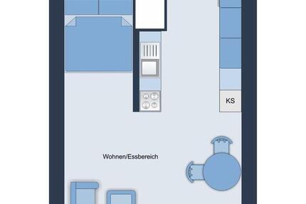 Wohnung Ludwigsburg Eglosheim - 1 Zimmer, 32 m&sup2;, 990&euro; | Angebot:25632699