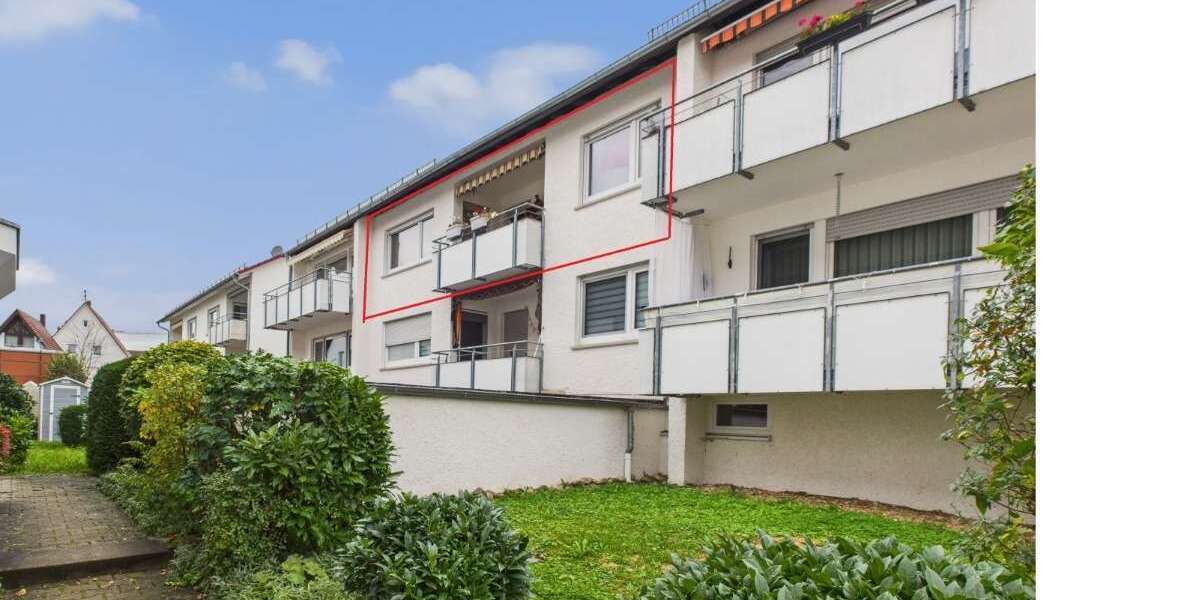Etagenwohnung Ostfildern-Ruit Ruit - 2 Zimmer, 51 m&sup2;, 200.000&euro; | Angebot:25201050