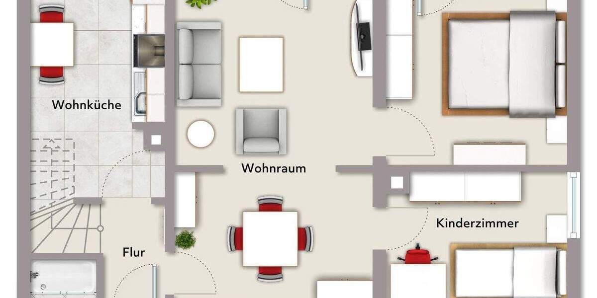 Doppelhaushälfte Steinenbronn - 5 Zimmer, 133 m&sup2;, 359.000&euro; | Angebot:25704413