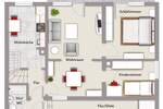 Doppelhaushälfte Steinenbronn - 5 Zimmer, 133 m&sup2;, 359.000&euro; | Angebot:25704413