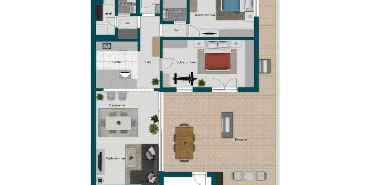 Etagenwohnung Stuttgart Botnang - 3 Zimmer, 119 m&sup2;, 549.000&euro; | Angebot:26259274