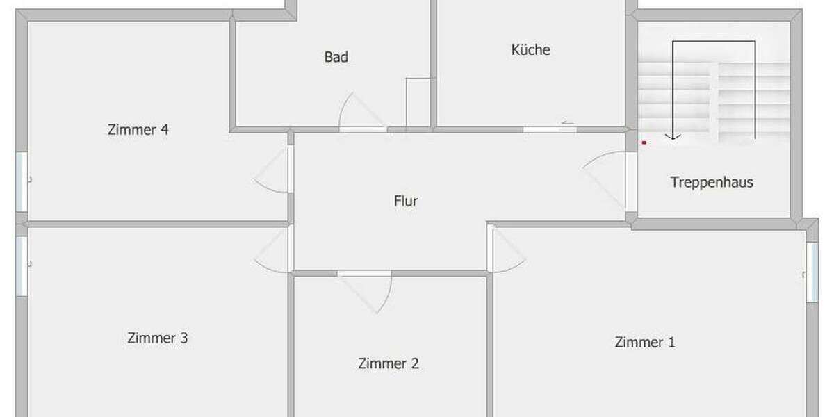 Etagenwohnung Schwaigern - 3.5 Zimmer, 70 m&sup2;, 850&euro; | Angebot:26553137