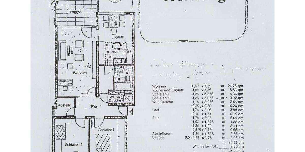 Erdgeschoßwohnung Steinenbronn - 3.5 Zimmer, 91 m&sup2;, 320.000&euro; | Angebot:25103051
