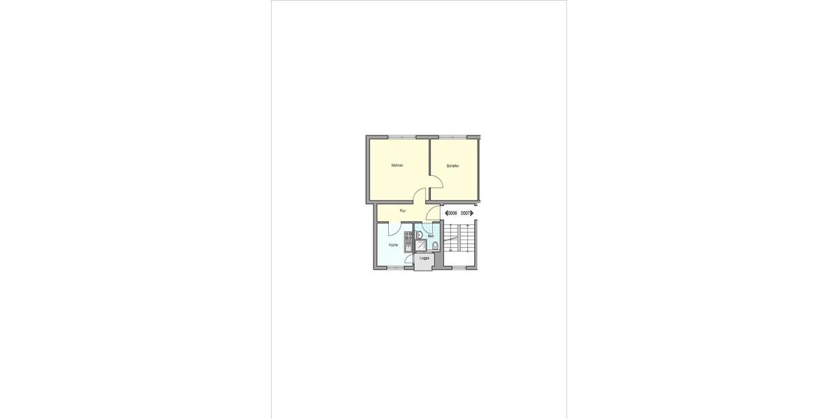 Etagenwohnung Esslingen am Neckar - 2 Zimmer, 50 m&sup2;, 571&euro; | Angebot:26383039