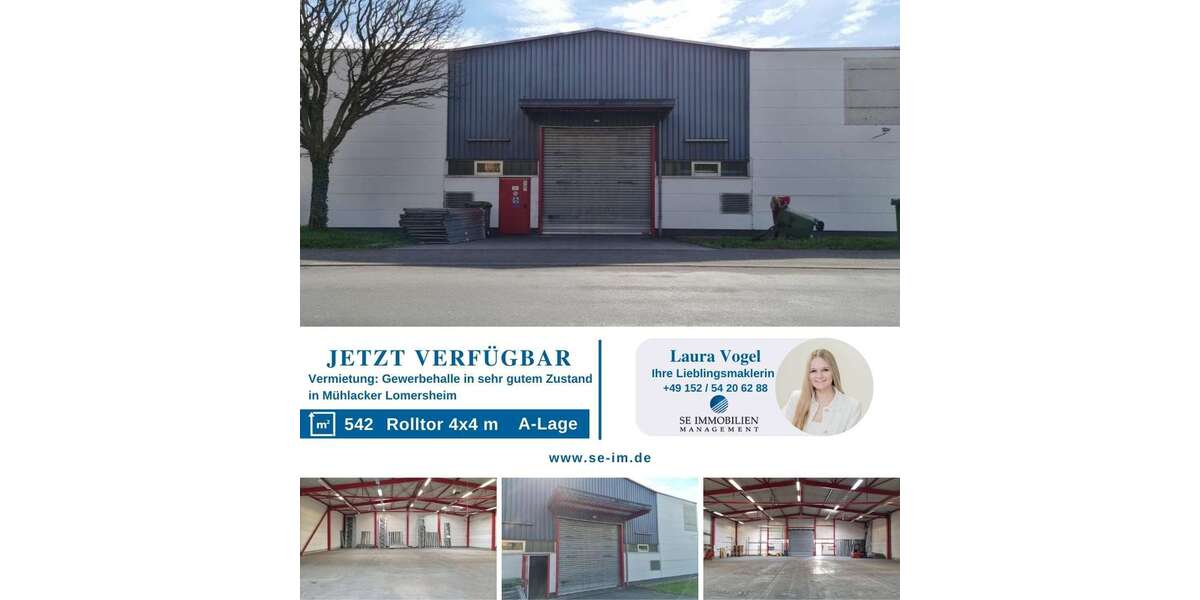 Gewerbeobjekt Mühlacker - 2.900&euro; | Angebot:26165554