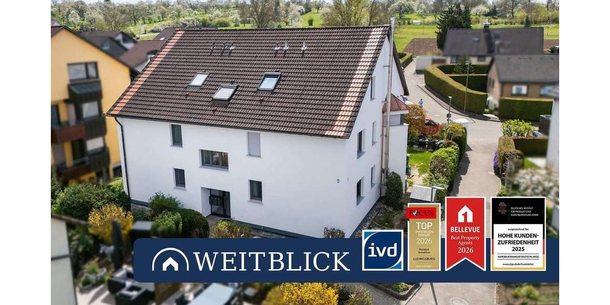 Etagenwohnung Asperg - 2.5 Zimmer, 53 m&sup2;, 179.000&euro; | Angebot:27108493
