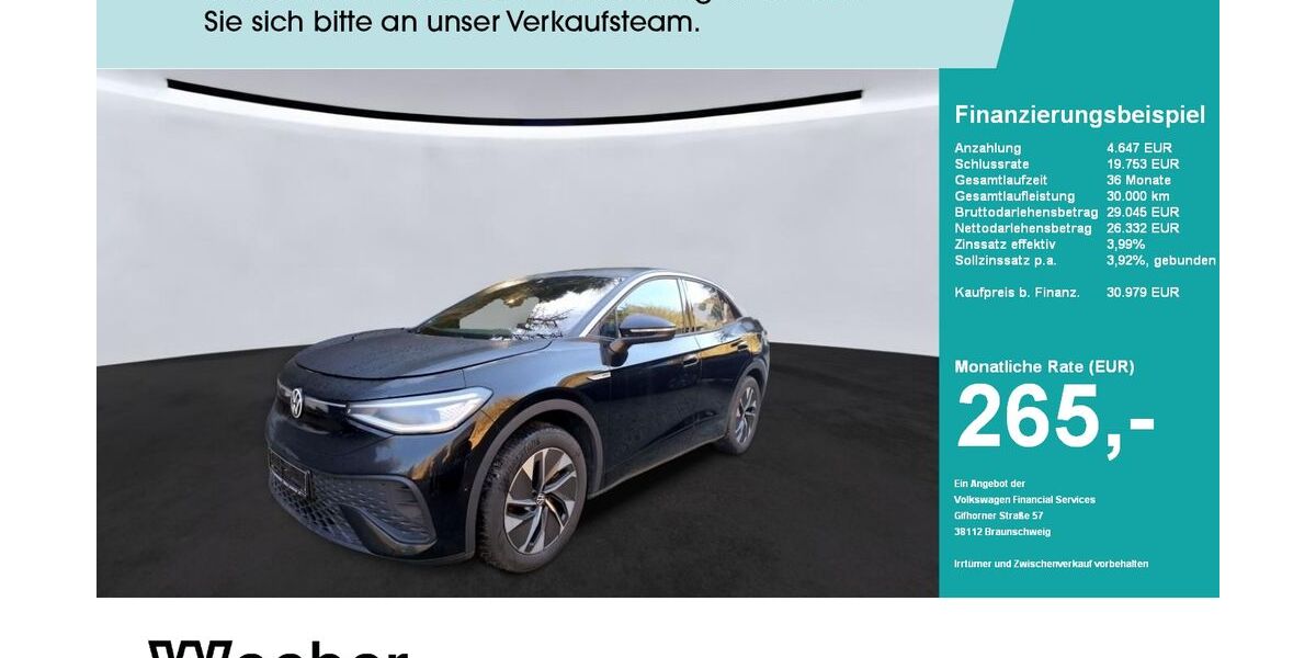 VW ID.5 32.195 km 30.979 &euro; Weil der Stadt 71263