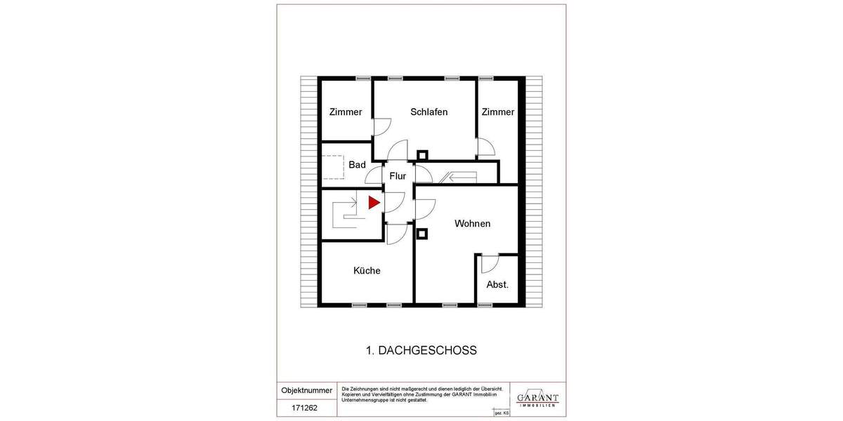 Etagenwohnung Ludwigsburg Süd - 4 Zimmer, 74 m&sup2;, 265.000&euro; | Angebot:25707809